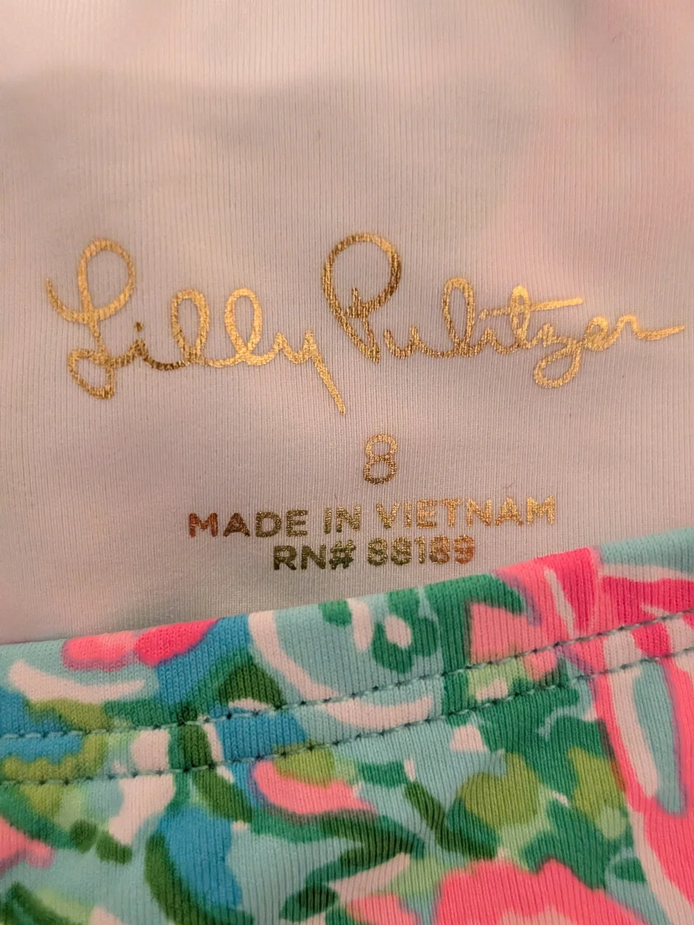 Lilly Pulitzer Floral Long-Sleeve Rashguard Set - Aqua & Pink